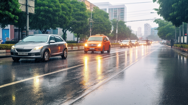 上海暴雨极端天气,高清,摄影图,摄影图片,图片大全,摄影图免费下载